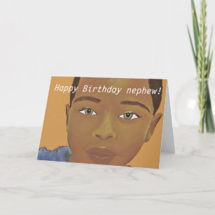 Happy birthday nephew greeting Card