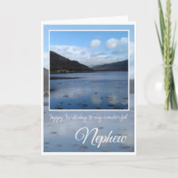 Happy Birthday Nephew , Inveraray, Scotland,