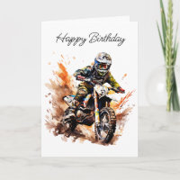 Happy Birthday Nephew | Motocross Bike