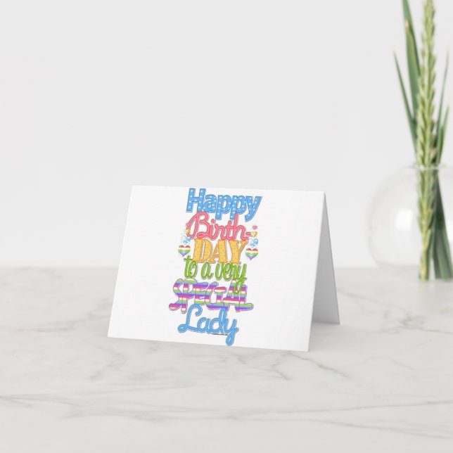 *HAPPY BIRTHDAY* NO ONE DOES "BEAUTIFUL" LIKE YOU CARD (Front)
