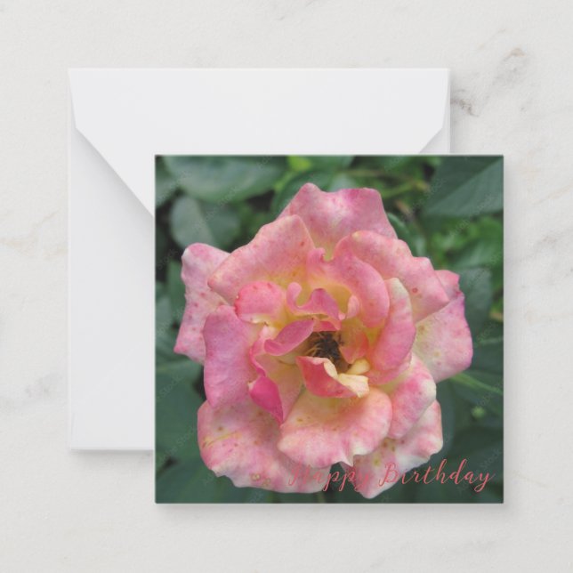 Happy Birthday Note Card (Front)