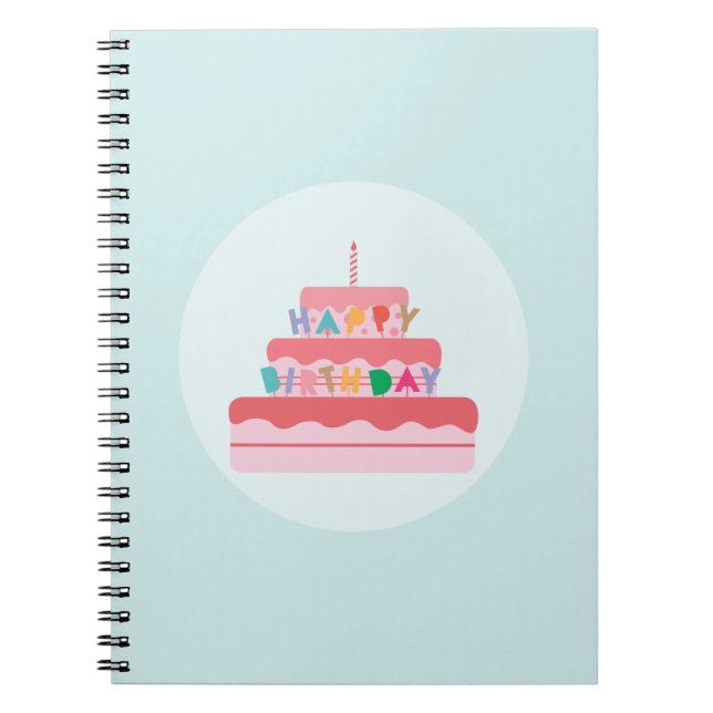 Happy Birthday Notebook (Front)