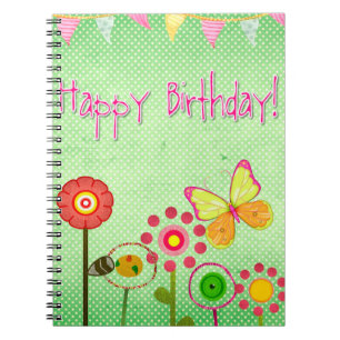Happy Birthday Notebook