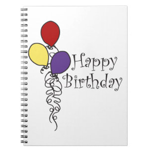 Happy Birthday Notebook