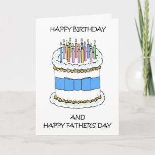 Happy Birthday on Father's Day Card