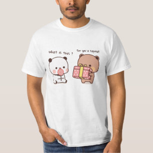 Happy birthday PANDA BEAR bubu and dudu love trend T-Shirt