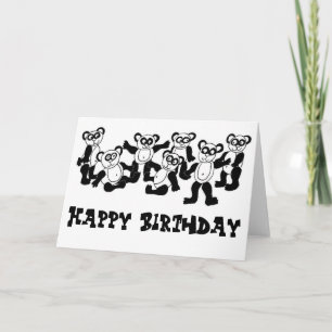 Happy Birthday panda card