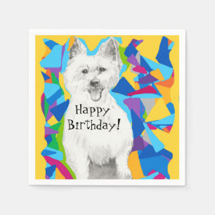 Happy Birthday Paper Napkins