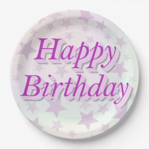 Happy Birthday! Paper Plate