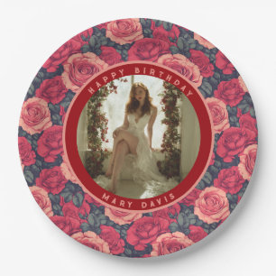 Happy Birthday Paper Plate