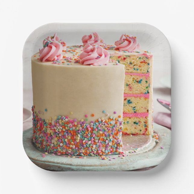 HAPPY BIRTHDAY!!! PAPER PLATE (Front)