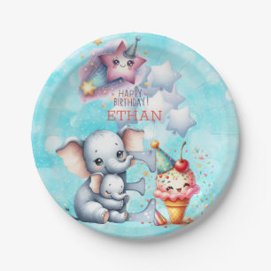 Happy Birthday Paper Plate