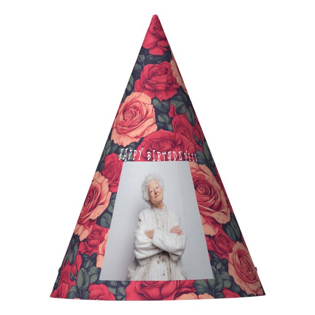 Happy Birthday Party Hat (Front)