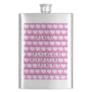 Happy Birthday -- Party Lover! Hip Flask