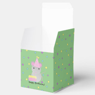 Happy Birthday Party Mouse Favor Box