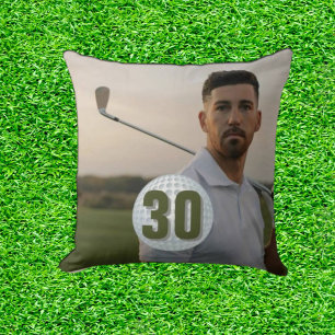 Happy Birthday Party Pic Throw Pillow