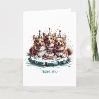 Happy Birthday Pembroke Welsh Corgi Dogs