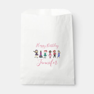 Happy Birthday Personalized Ballet Tap Jazz Dance Favour Bag