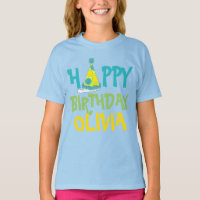 Happy Birthday Personalized Polka Dot Party Hat