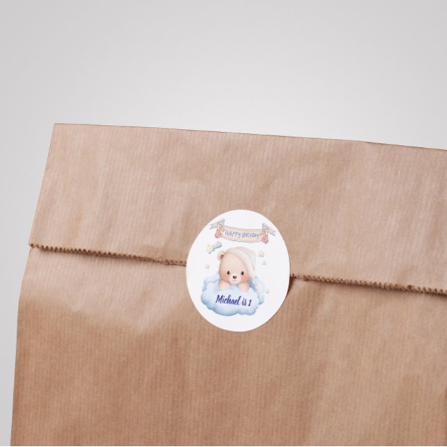 Happy Birthday Personalized Sticker (Créateur téléchargé)