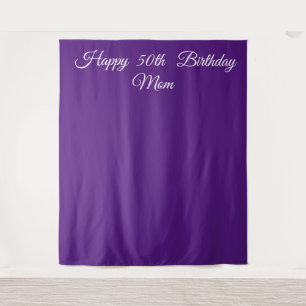 Happy Birthday Personalized Tapestry