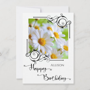 Happy Birthday Photo Card