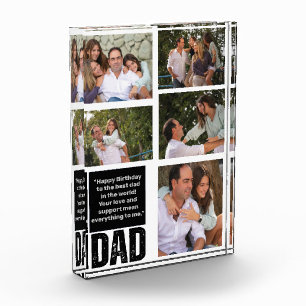 Happy Birthday photo collage modèle photo bloc