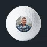 Happy Birthday Photo Golfer Personalize Golf Balls<br><div class="desc">Happy Birthday Photo Golfer Personalize Golf Balls is great for the golfer to use with their photo. Place your photo or that special person's photo and give as a gift. Personalize it with your information.</div>