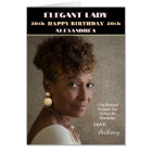 Happy Birthday Photo Magazine Cover Custom Card