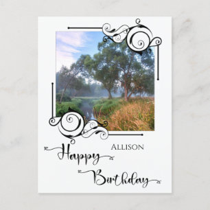 Happy Birthday Photo Postcard