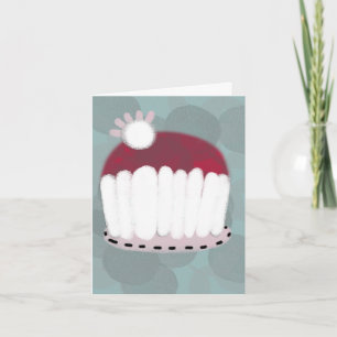 Happy birthday pie cake dessert strawberry Card