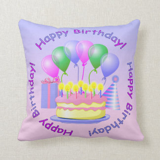 Happy Birthday Pillow