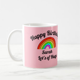 Happy Birthday Pink Mug