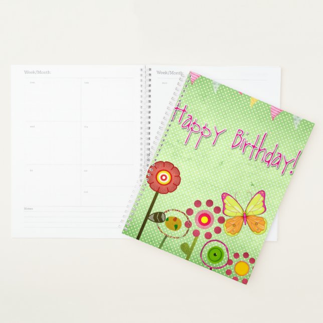 Happy Birthday Planner (Display)