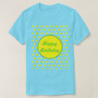 Happy Birthday Polka Dot T-Shirt (Neon Green)