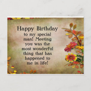 Happy Birthday post card