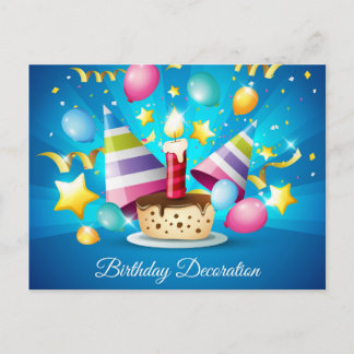 happy birthday postcard