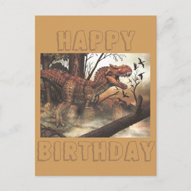 Happy Birthday Postcard (Front)