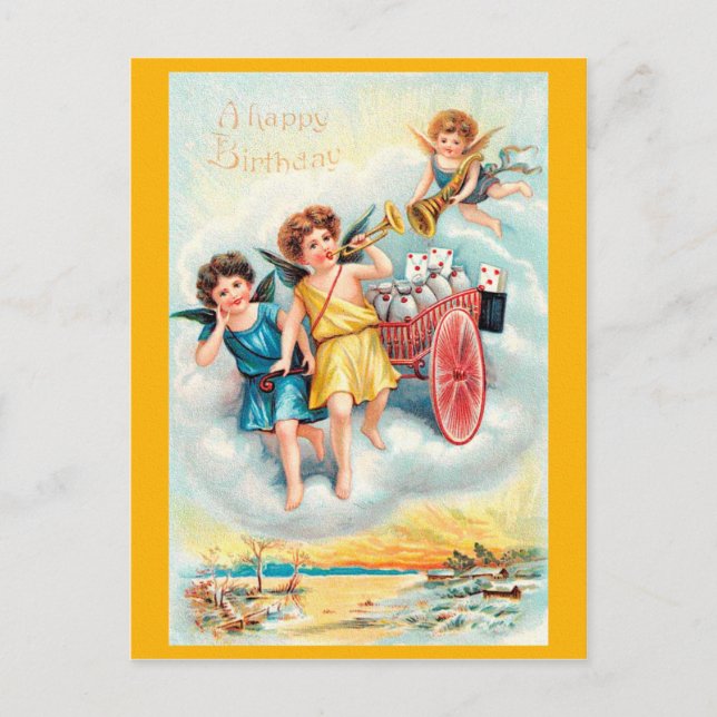 Happy Birthday Postcard (Front)