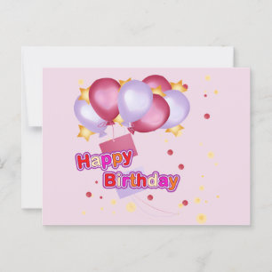 HAPPY BIRTHDAY POSTCARD
