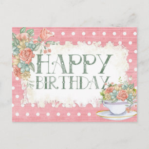 Happy Birthday Postcard
