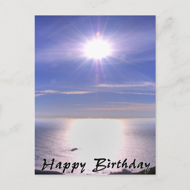 Happy Birthday Postcard (Front)