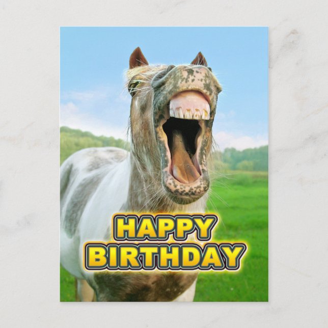 HAPPY BIRTHDAY POSTCARD (Front)
