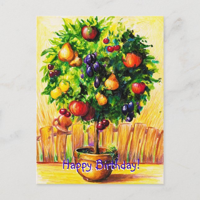 Happy Birthday! Postcard (Front)
