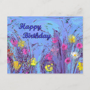 Happy Birthday Postcard