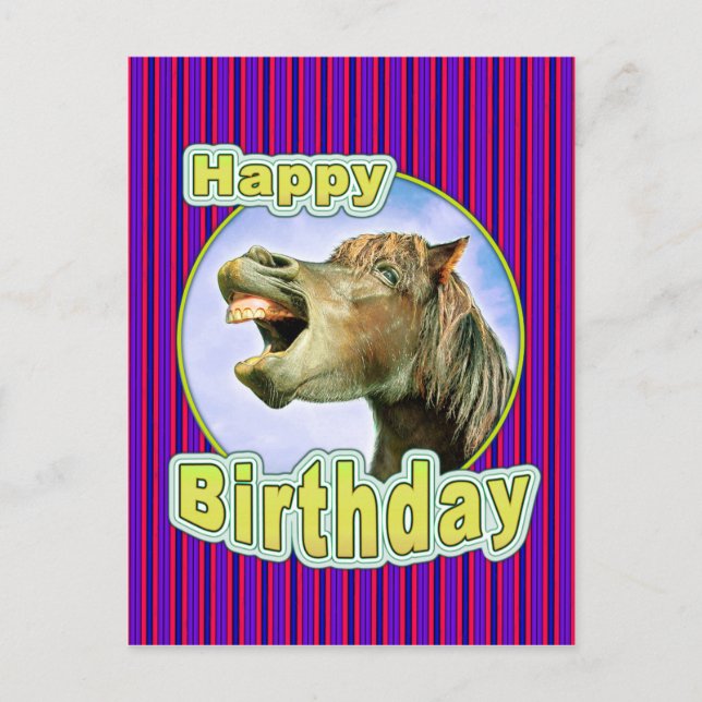 Happy Birthday Postcard (Front)