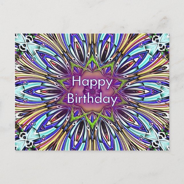 Happy Birthday Postcard (Front)