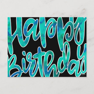 Happy Birthday Postcard