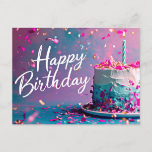 Happy Birthday Postcard