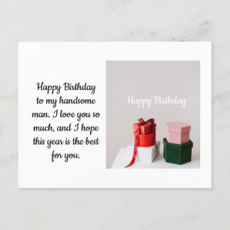 Happy Birthday Postcard